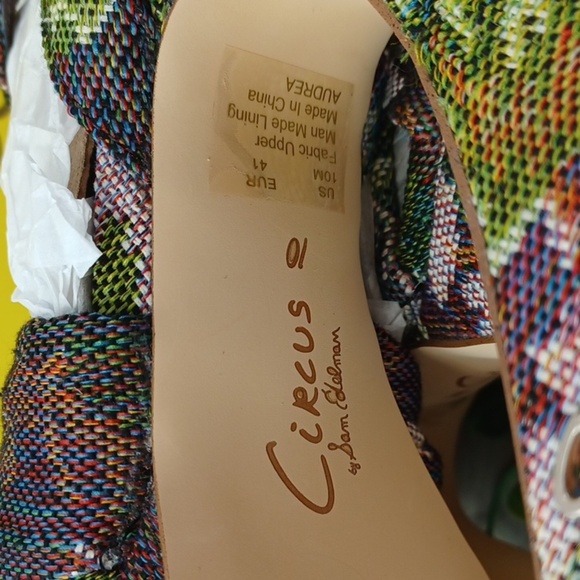 Circus By Sam Edelman Audrea Tapestry Platform NIB - Picture 11 of 14